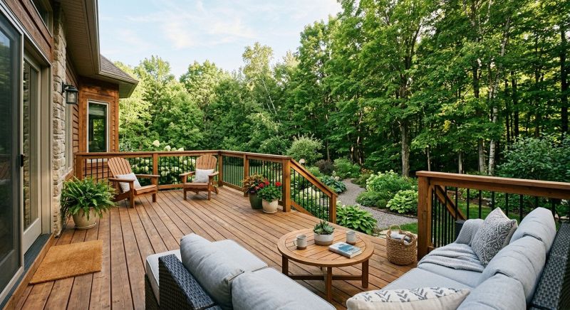 Wooden Patio Installation in Seattle, WA